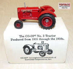 #TFO001 1/64 CO-OP No. 3 Tractor - Bad Tires, AS IS