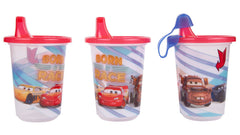 #Y9294 Cars Take 7 Toss 10 oz Sippy Cup Set