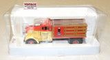 #ZJD1614 1/50 J.I.Case White WC22 Stakebed Truck - Broken Mirror, AS IS
