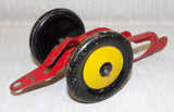 #MARX4 Tin Red 2-Bottom Plow