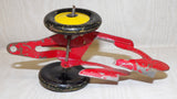 #MARX4 Tin Red 2-Bottom Plow