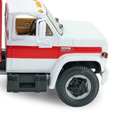 #10-4220 1/34 White & Red 1970s GMC 6500 Stake Truck