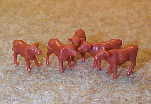 #12660A 1/64 Hereford Calves, 5 pc.