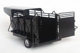 #200848 1/16 Black Gooseneck Half Top Trailer