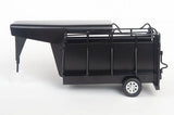 #200848 1/16 Black Gooseneck Half Top Trailer