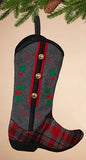 #2509010 Fleece Cowboy Boot Stocking, 2 styles