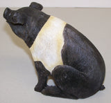 #2513600B 6" Resin Pig Sitting Figure