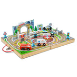 #30141 Wooden Take-Along Town Set