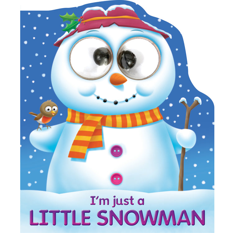 #390418 I'm Just a Little Snowman Googley-Eyed Board Book