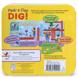 #390560 Dig! Peak-a-Flap Book