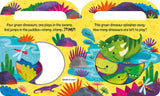 #391154 Carry & Count with Me Five Green Dinosaurs Board Book