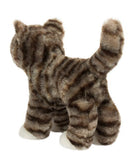 #4024D Zigby Gray Stripe Cat Plush