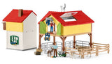 #42407 1/20 Large Farm House Playset