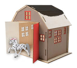 #4245 1/32 Horse & Barn Paint & Play Set