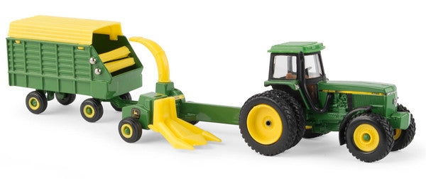 #45589 1/64 John Deere 4960 Tractor with Forage Harvester & Wagon Set