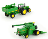 #45821 1/64 John Deere Vintage 7720 Combine Harvesting Set