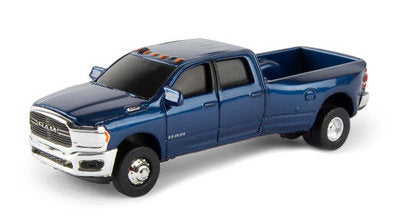 #47169B 1/64 Blue 2020 Dodge Ram 3500 Bighorn Dually Pickup