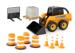 #47349 1/16 Big Farm John Deere Skid Steer Loader with Accessories