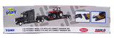 #47369 1/32 Peterbilt 579 with Lowboy Trailer & Case-IH Magnum 380 Tractor