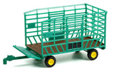 #48060-F 1/64 Green Bale Throw Wagon