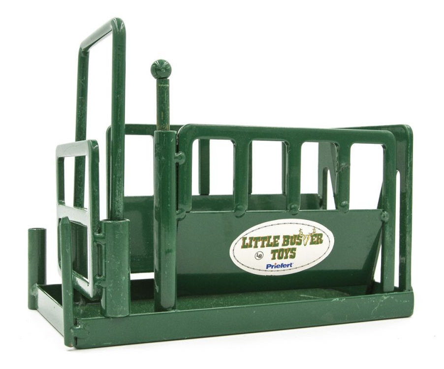 #500235 Green Metal Squeeze Chute