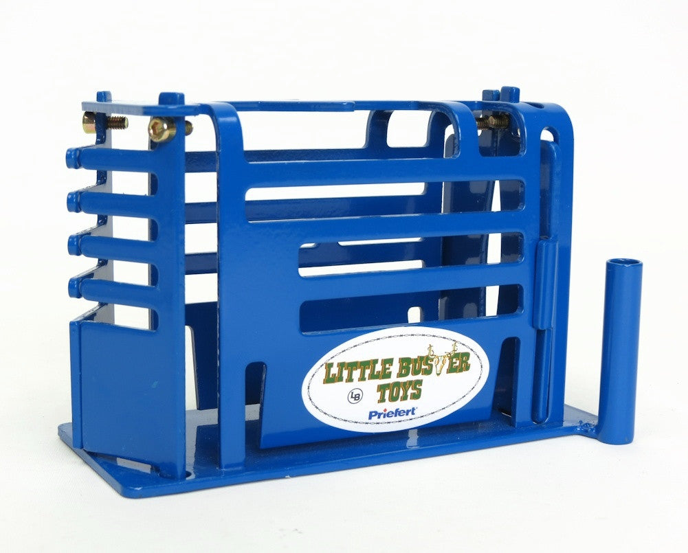 #500238 Blue Priefert Calf Roping Chute