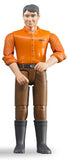 #60007 1/16 Man - Light Skin, Brown Jeans