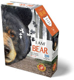 #6010MC I Am Bear Head-Shaped Puzzle, 300 pc.