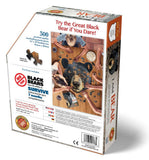 #6010MC I Am Bear Head-Shaped Puzzle, 300 pc.