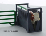 #64-316-GY 1/64 Livestock Squeeze Chute