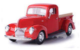 #73234AC-RD 1/24 Red 1940 Ford Pickup