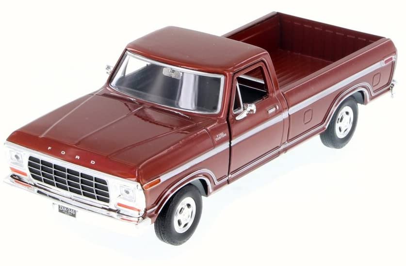#79346AC-BR 1/24 Brown 1979 Ford F-150 Custom Pickup