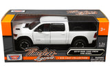 #79358WH 1/27 White 2019 Dodge Ram 1500 Crew Cab Rebel