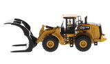 #85950 1/87 Caterpillar 972M Wheel Loader with Log Fork