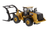 #85950 1/87 Caterpillar 972M Wheel Loader with Log Fork