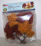 #92133 Autumn Deciduous Tree 4-pc Set