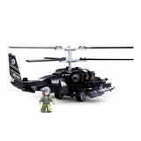 #B0752 Model Bricks KA-50 Black Shark Helicopter Building Block Set