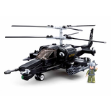 #B0752 Model Bricks KA-50 Black Shark Helicopter Building Block Set