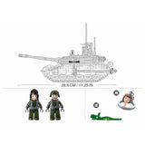 #B0756 Model Bricks T90MS Battle Tank Building Block Set