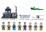 #B0861 WWII D-Day The Atlantic Wall Building Block Set