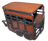 #KC8 Rustic Metal Horse Trailer