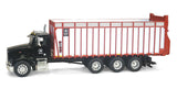 #MEY003 1/64 Black Peterbilt 385 with Meyer 8216RT Boss Forage Box