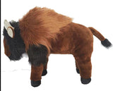 #S-7049 Buffalo Plush Animal