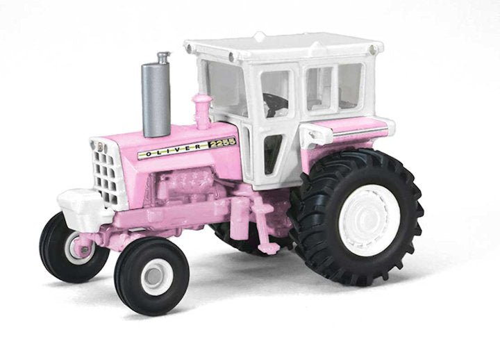 #SCT790 1/64 Pink Oliver 2255 Tractor with Cab