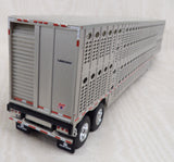 #T117 1/64 Wilson Silverstar Tandem Axle Livestock Trailer - no box